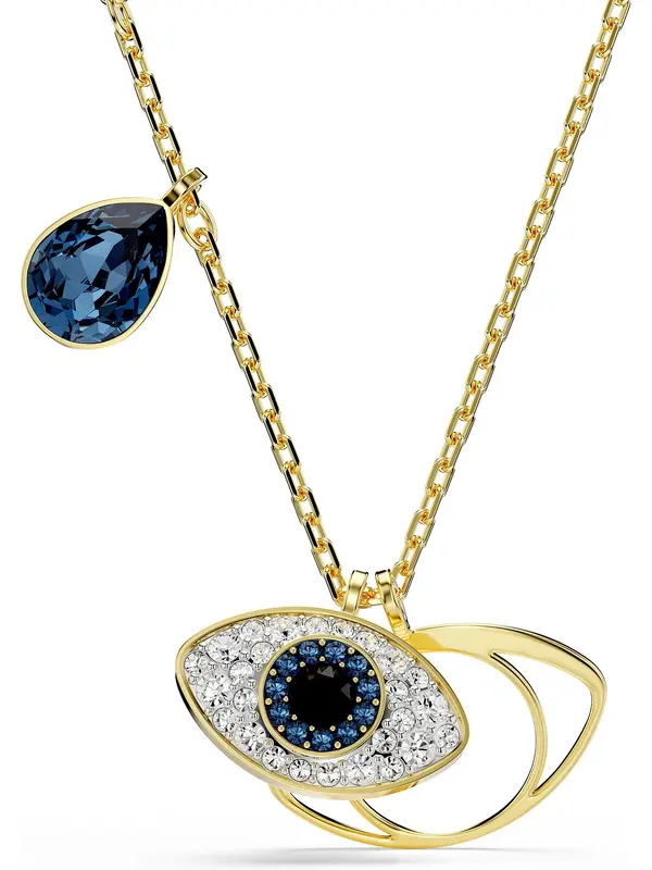 Swarovski Swarovski Verižica  golobje modra / zlata