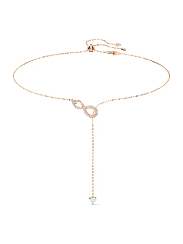 Swarovski Swarovski Verižica 'Hyperbola'  zlata / transparentna