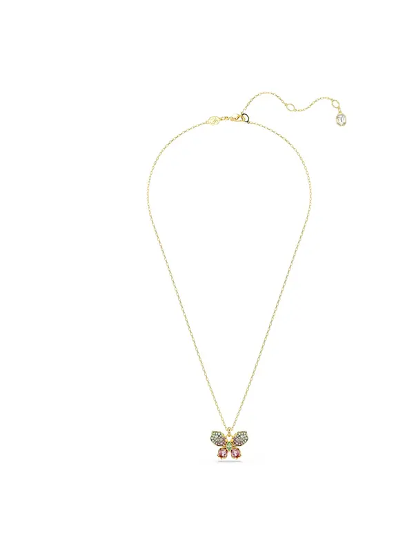 Swarovski Swarovski Verižica 'Idyllia'  modra / zlata / zelena / roza