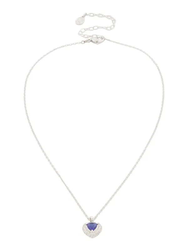 Swarovski Swarovski Verižica  smaragd / srebrna / transparentna