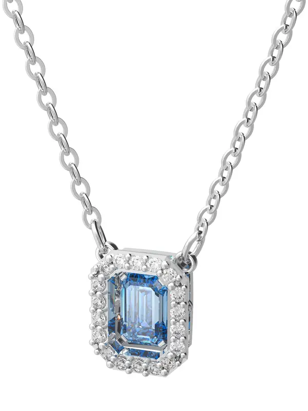 Swarovski Swarovski Verižica 'Una'  modra / srebrna / transparentna