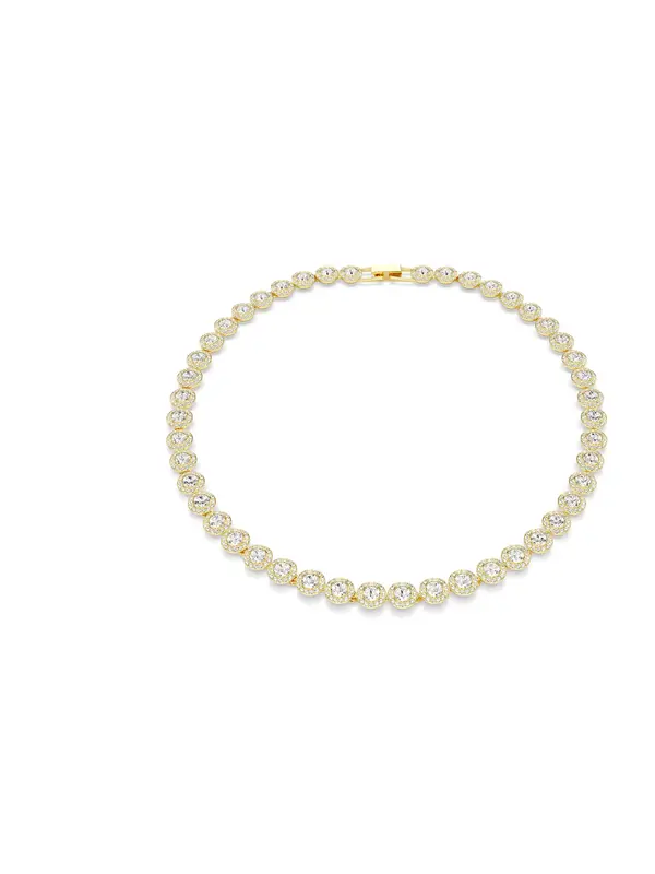 Swarovski Swarovski Verižica 'Una'  zlata / transparentna