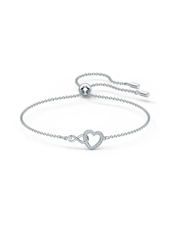 Swarovski Swarovski Zapestnica 'Hyperbola'  srebrna