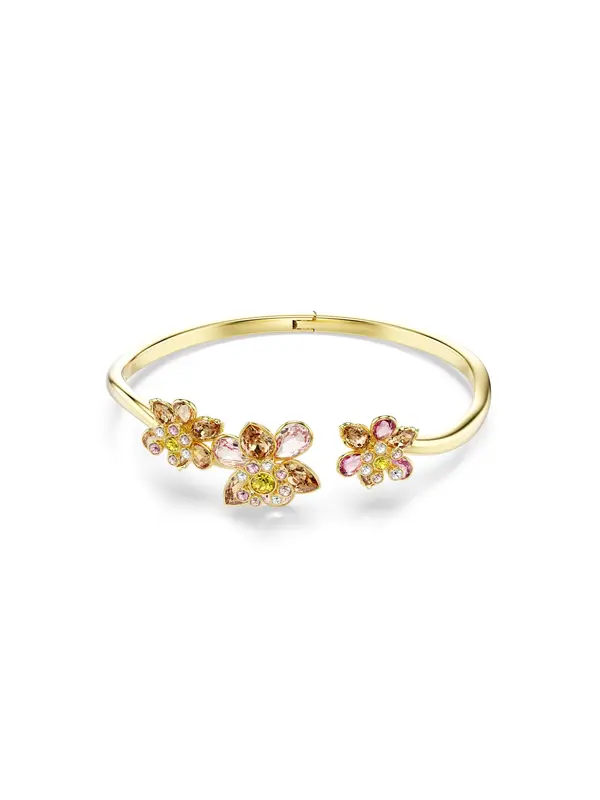 Swarovski Swarovski Zapestnica 'Idyllia'  rumena / zlata / roza