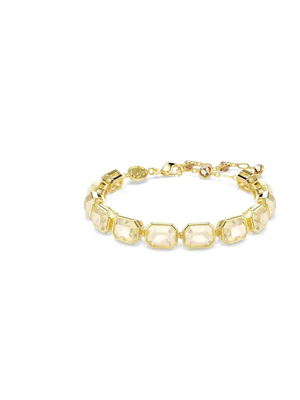 Swarovski Swarovski Zapestnica 'Millenia'  med / svetlo rumena / zlata