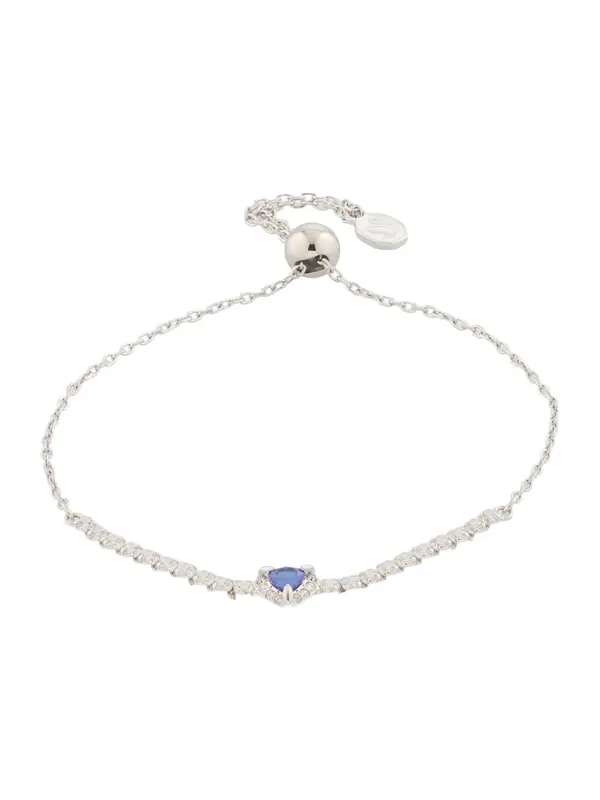 Swarovski Swarovski Zapestnica  modra / srebrna