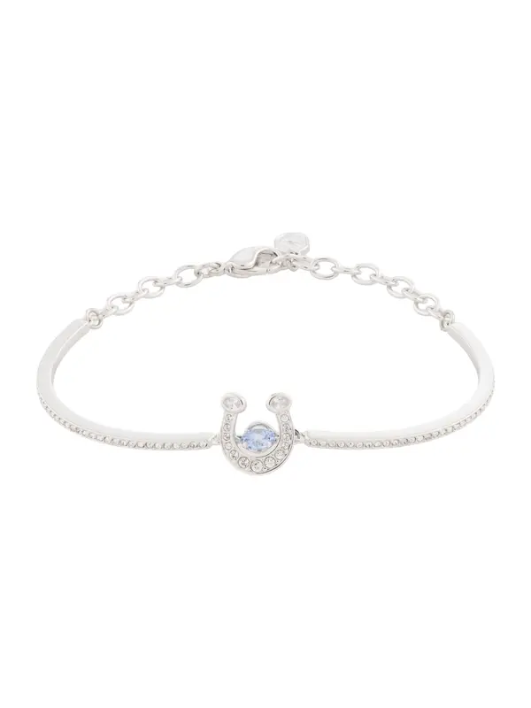 Swarovski Swarovski Zapestnica  svetlo modra / srebrna / transparentna