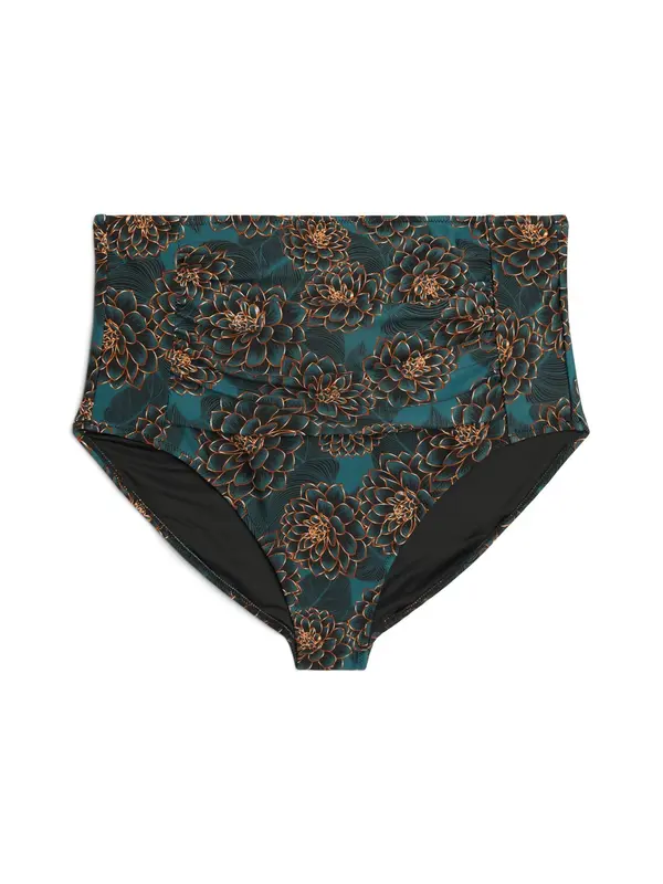Swim by Zizzi Swim by Zizzi Bikini hlačke  modra / bronasta