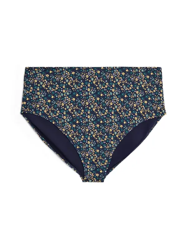 Swim by Zizzi Swim by Zizzi Bikini hlačke  mornarska / rumena / zelena