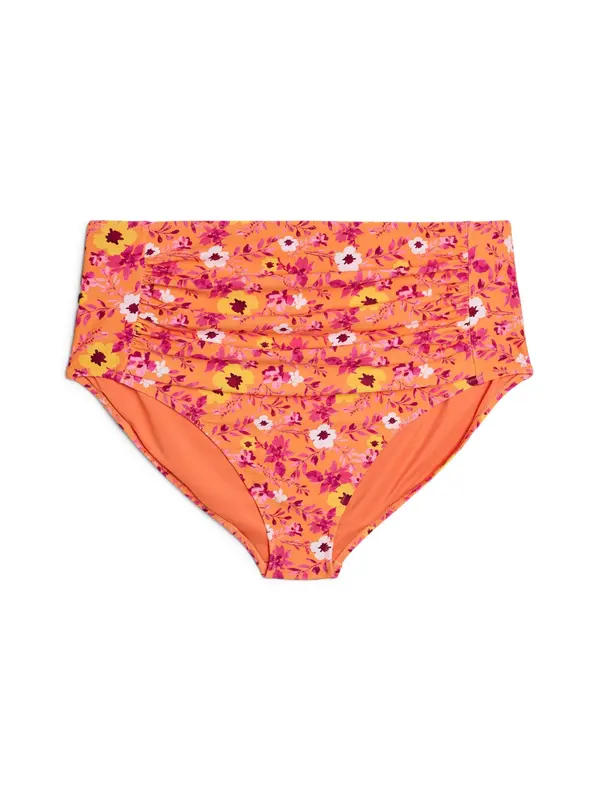 Swim by Zizzi Swim by Zizzi Bikini hlačke  rjava / rumena / oranžna / roza / bela