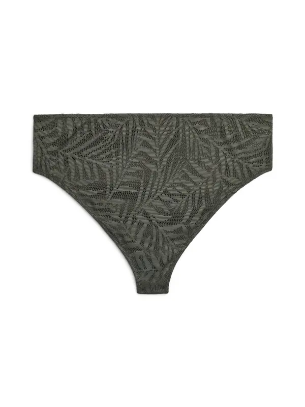 Swim by Zizzi Swim by Zizzi Bikini hlačke 'Serina'  temno zelena