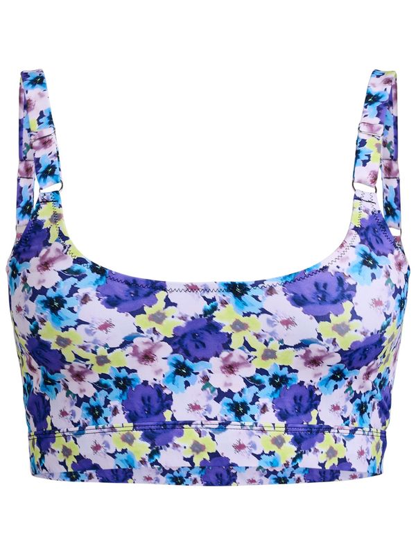 Swim by Zizzi Swim by Zizzi Bikini zgornji del 'Selma'  azur / svetlo rumena / pastelno lila / temno liila