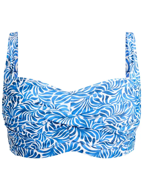 Swim by Zizzi Swim by Zizzi Bikini zgornji del 'Stella'  modra / bela