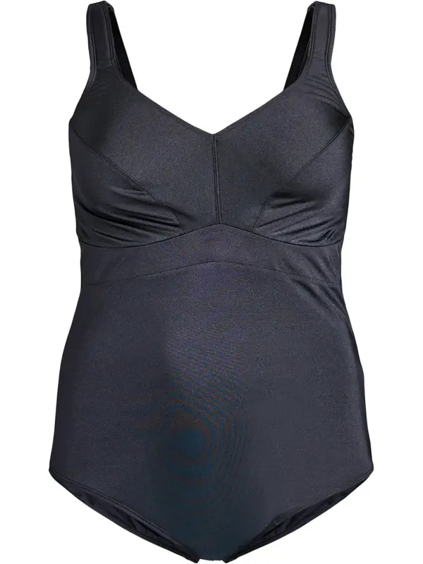 Swim by Zizzi Swim by Zizzi Enodelne kopalke 'SRIKA'  črna