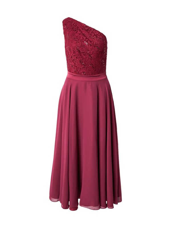 SWING SWING Koktejl obleka  karminsko rdeča