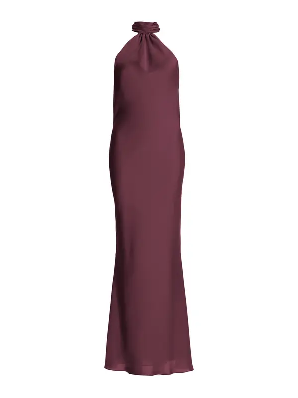SWING SWING Večerna obleka  merlot