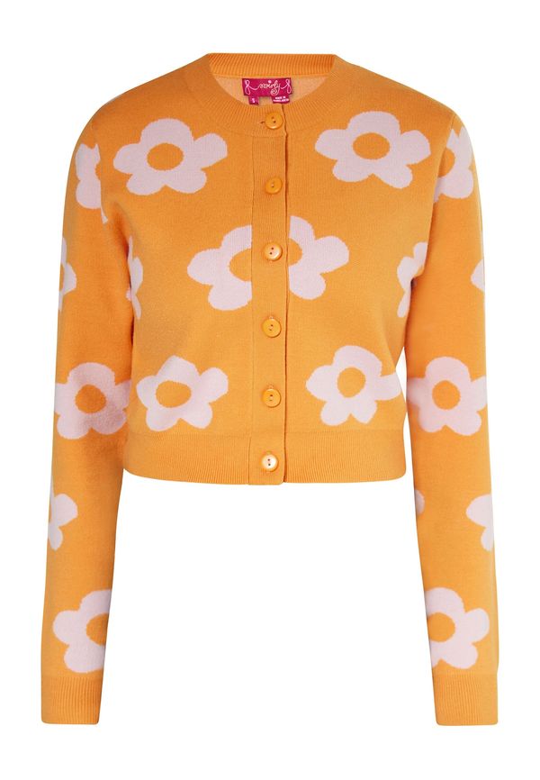 swirly swirly Pletena jopa  mandarina / rosé