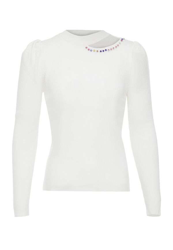 swirly swirly Pulover  mornarska / rumena / roza / naravno bela