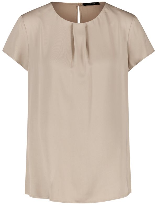 TAIFUN TAIFUN Bluza  temno bež