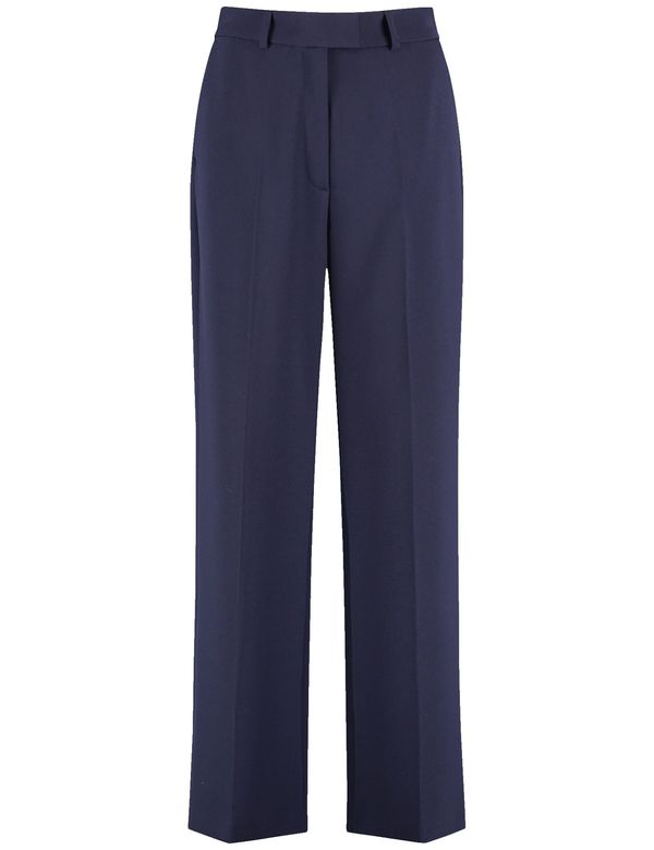 TAIFUN TAIFUN Hlače  temno modra