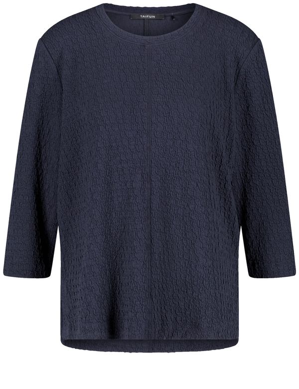 TAIFUN TAIFUN Majica  nočno modra