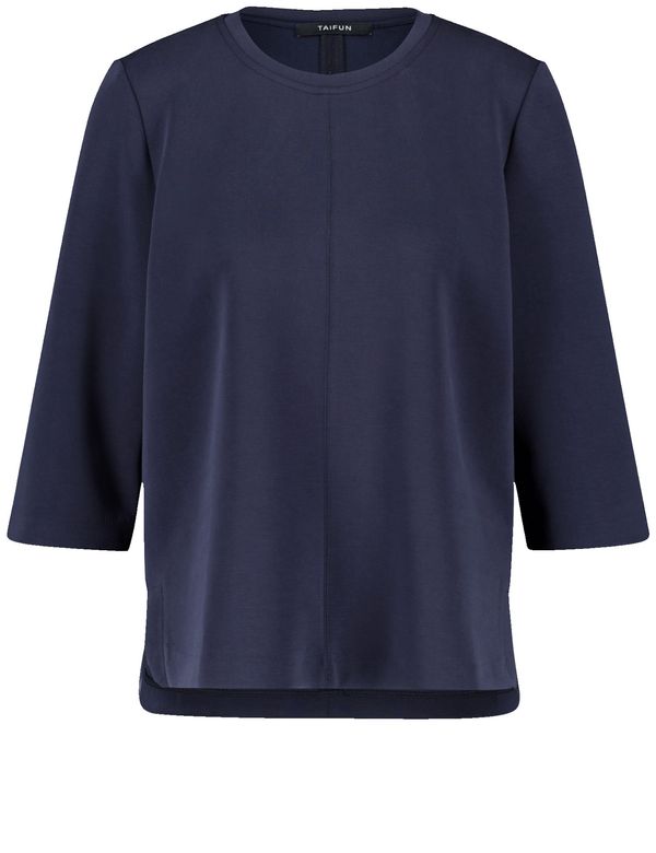 TAIFUN TAIFUN Majica  nočno modra