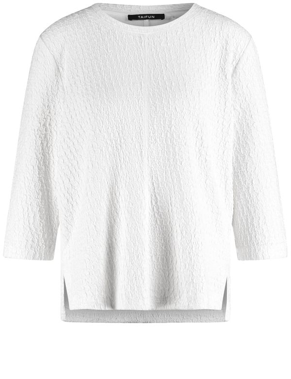 TAIFUN TAIFUN Majica  off-bela