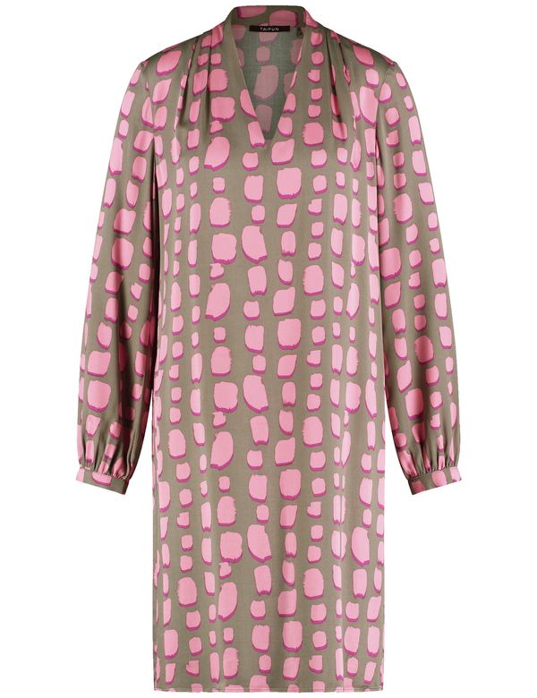 TAIFUN TAIFUN Obleka  chamois / magenta / staro roza