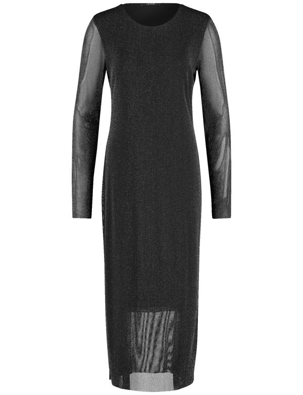 TAIFUN TAIFUN Obleka  črna / srebrna