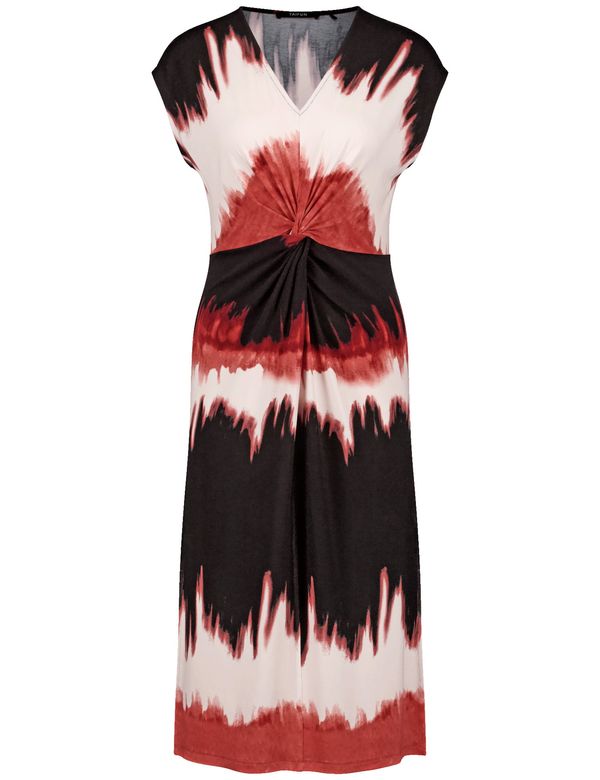 TAIFUN TAIFUN Obleka  krvavo rdeča / črna / off-bela