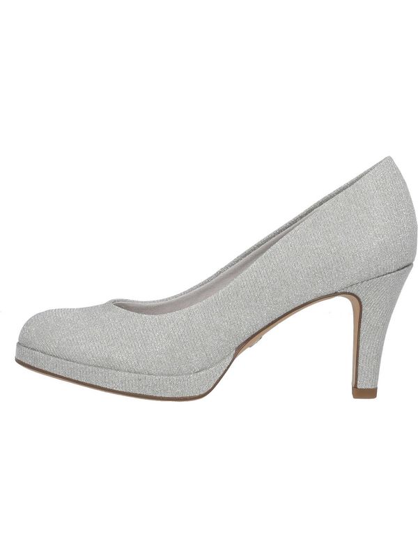 Tamaris Tamaris Čevlji s peto  srebrna