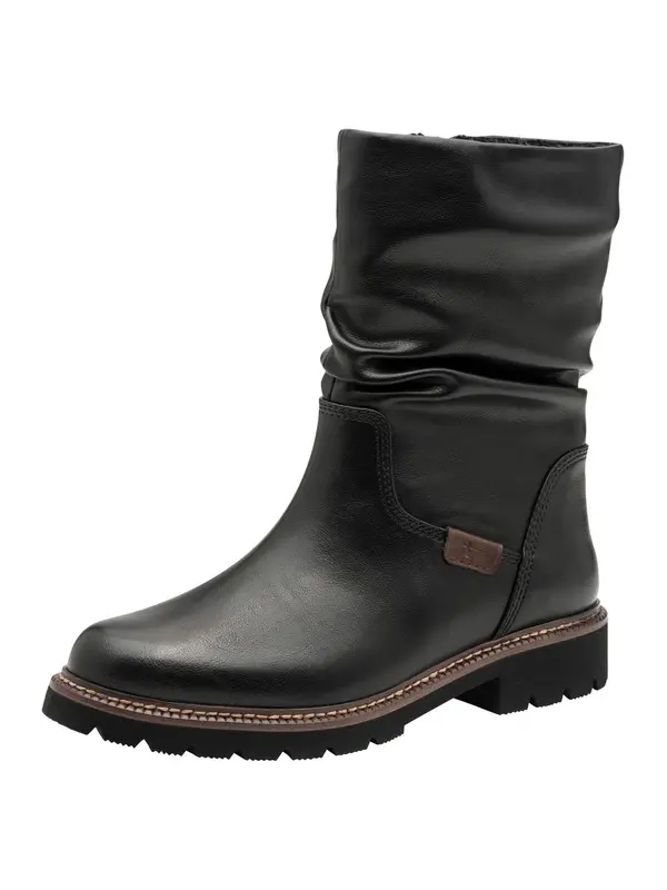 Tamaris Tamaris Gležnarji  črna