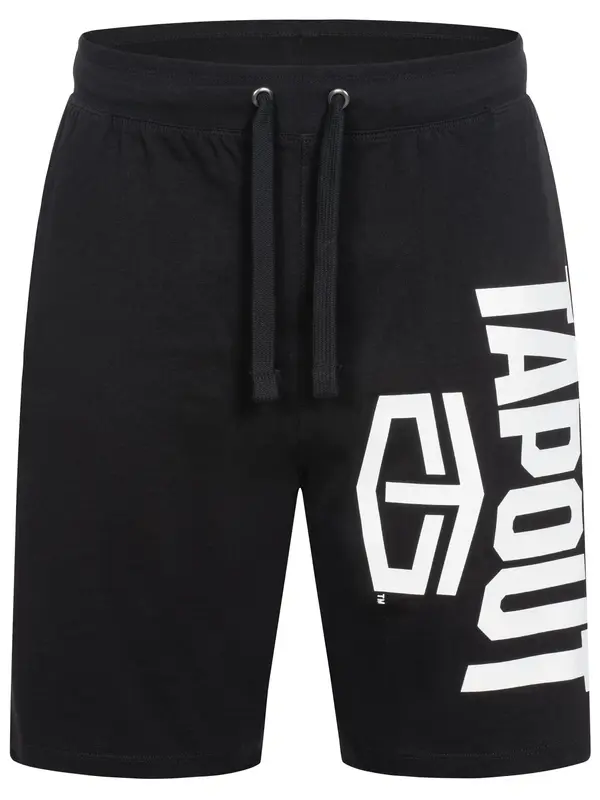 Tapout Tapout Hlače 'Active'  črna / bela