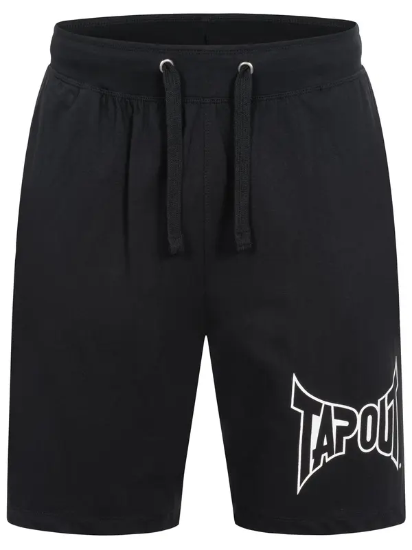 Tapout Tapout Hlače  črna / bela