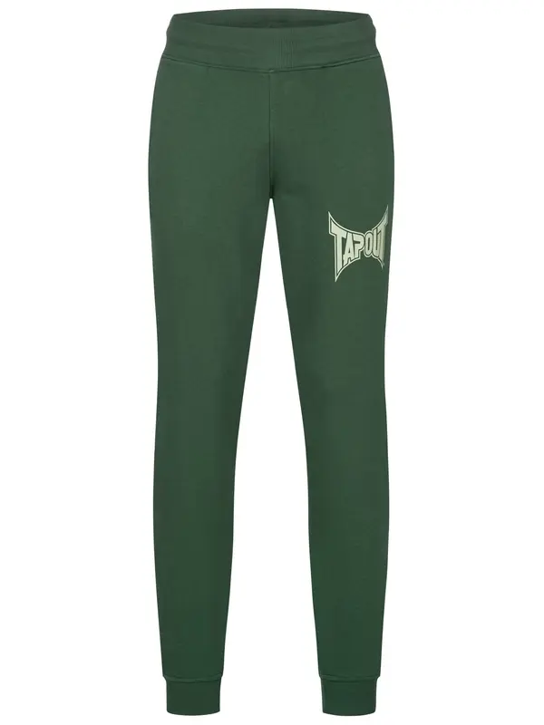 Tapout Tapout Hlače  zelena / bela