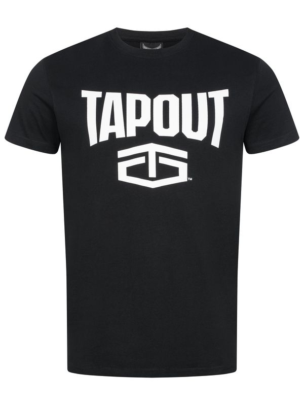 Tapout Tapout Majica 'Active'  črna / bela