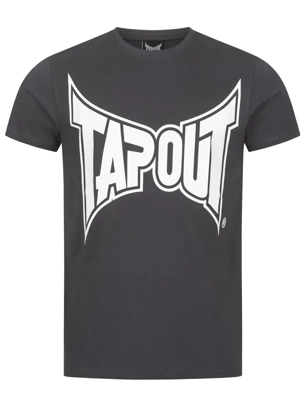 Tapout Tapout Majica  antracit / bela