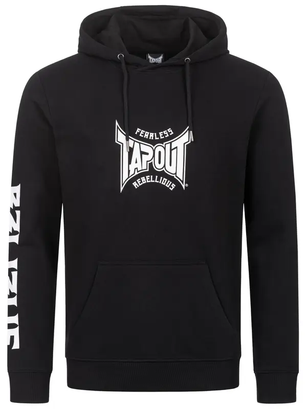 Tapout Tapout Majica 'B3LI3VE'  črna / bela