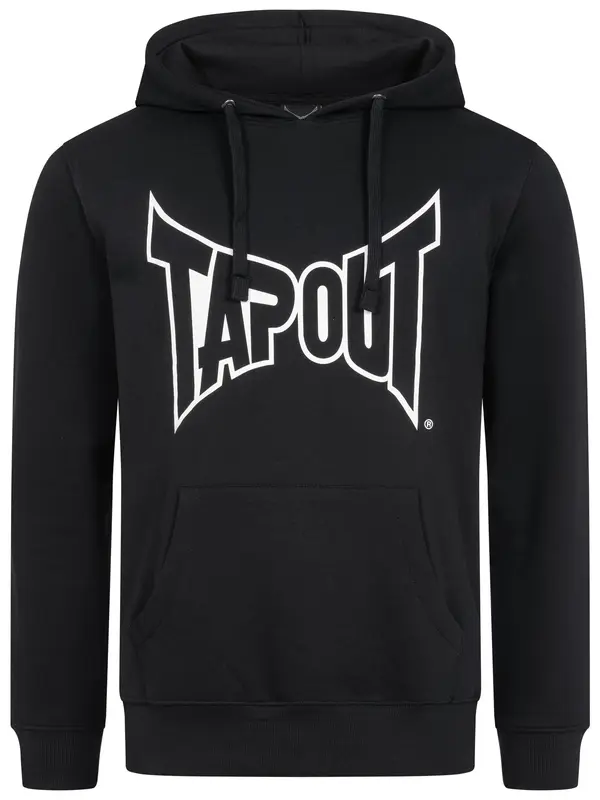 Tapout Tapout Majica  črna / bela