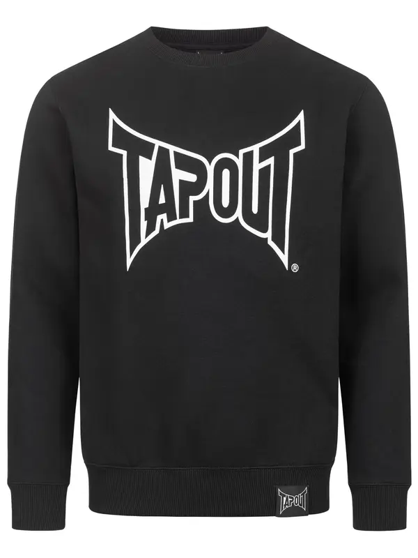Tapout Tapout Majica 'Marfa'  črna / bela