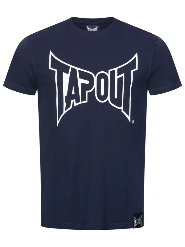 Tapout Tapout Majica  modra / bela