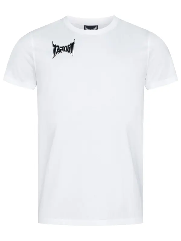 Tapout Tapout Majica 'Octagon'  siva / črna / bela