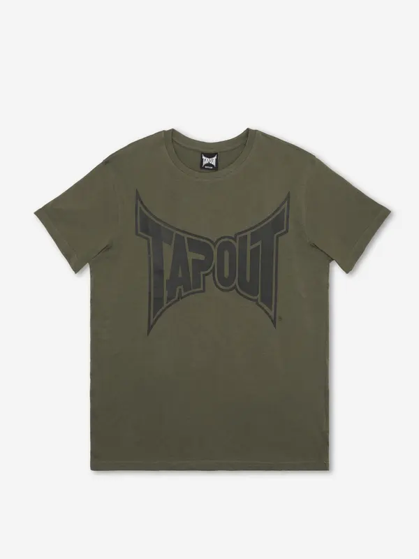 Tapout Tapout Majica  oliva / črna