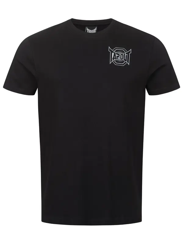 Tapout Tapout Majica 'Punkass Tee'  črna / bela