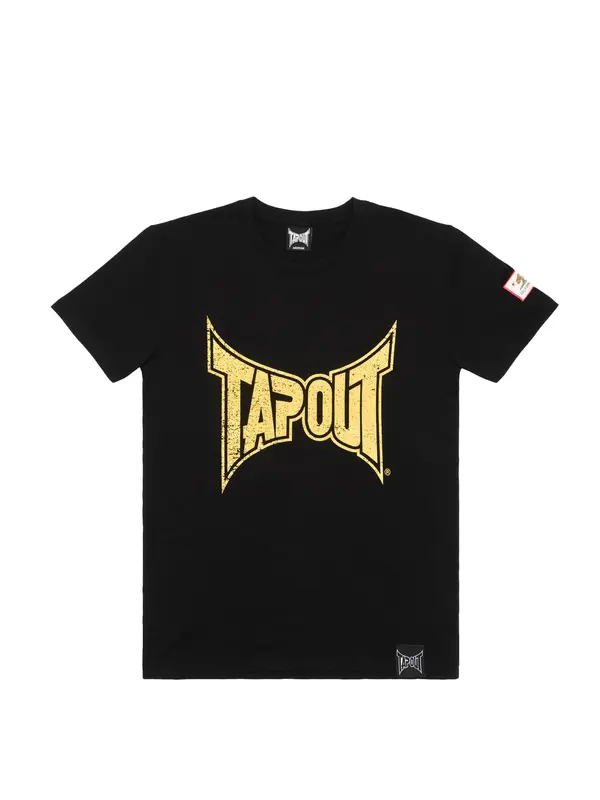 Tapout Tapout Majica 'Rinconada'  rumena / črna