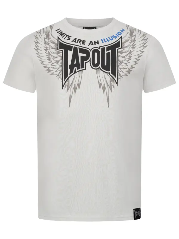 Tapout Tapout Majica 'Tillusion Tee'  modra / siva / črna / bela