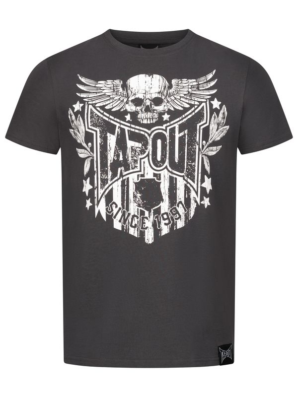 Tapout Tapout Majica ' WESTLAKE '  antracit / bela