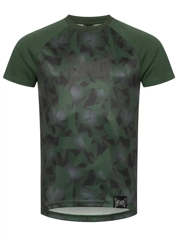 Tapout Tapout Majica  zelena / črna