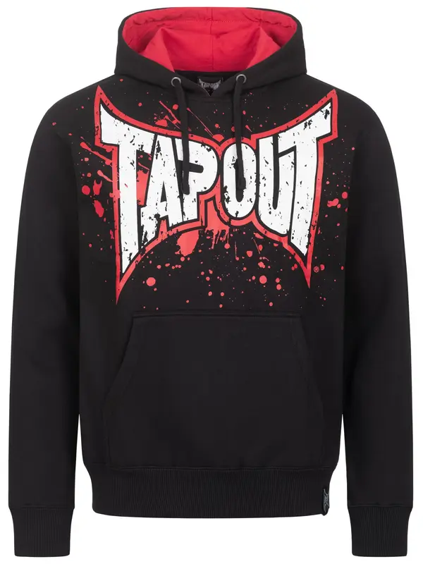 Tapout Tapout Majica  živo rdeča / črna / bela