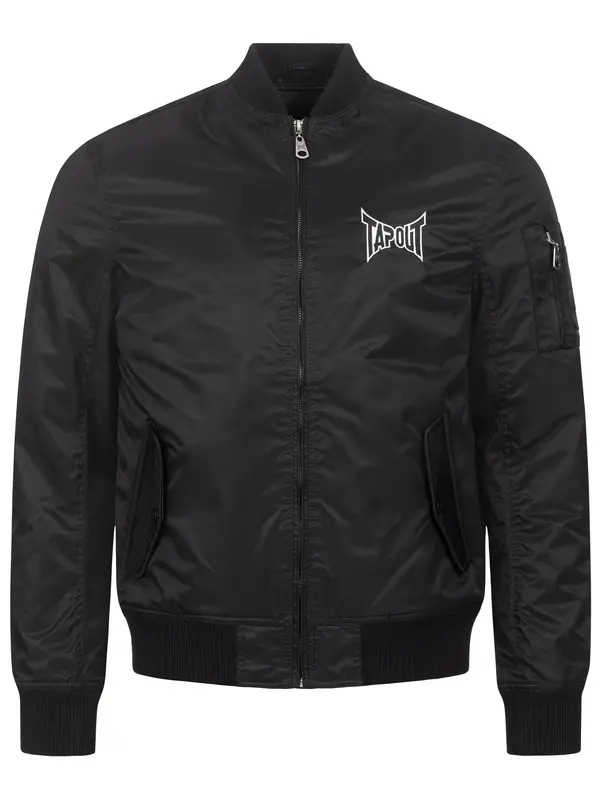Tapout Tapout Prehodna jakna 'Chashiers'  črna / bela